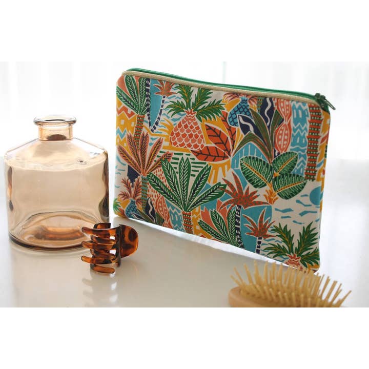 Sabrina Trefle - Wholesale Pouch - Women's - Alna white granola zip pouch1