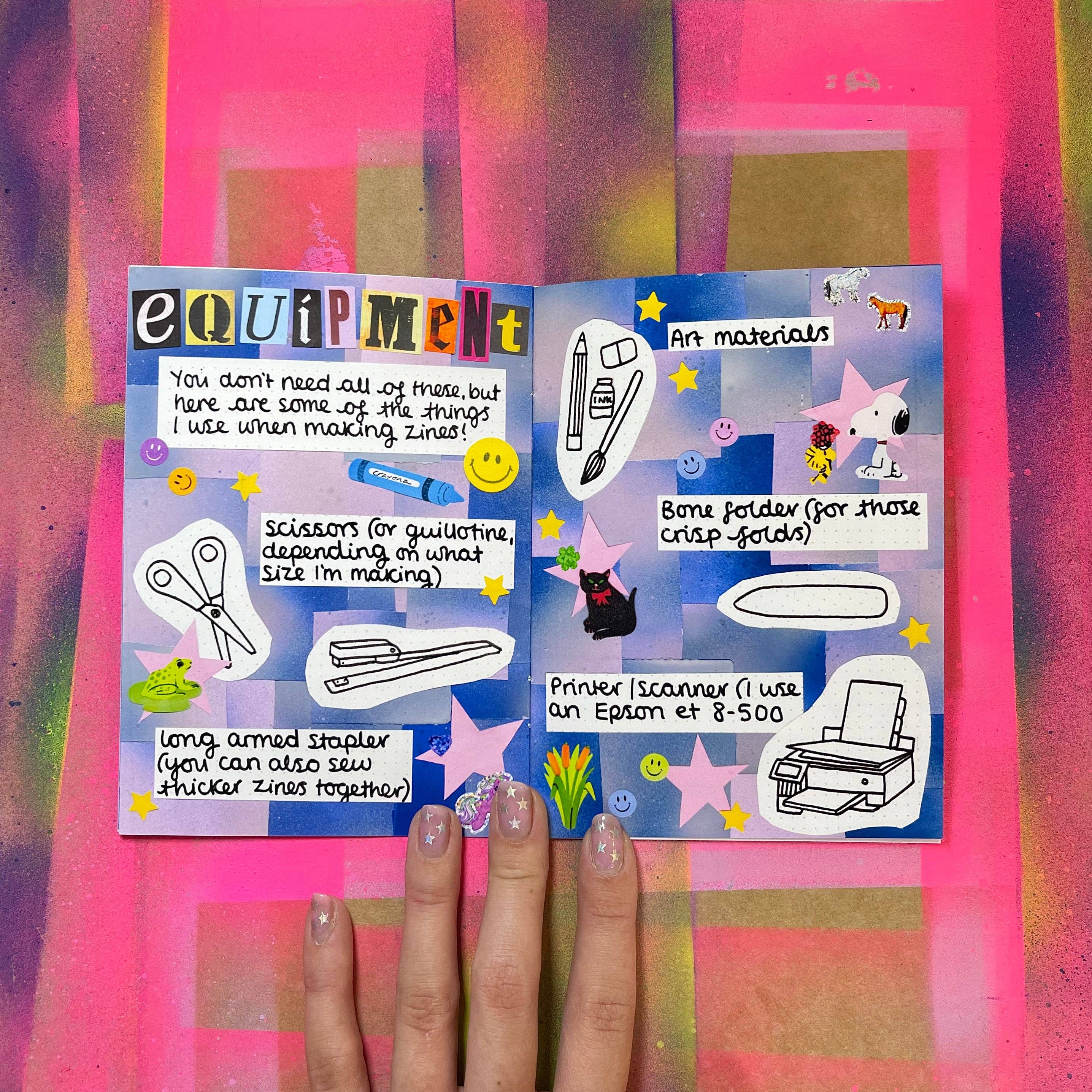 Eva Malley - Wholesale Crafts, Hobbies & DIY Book - ZINE MAKING 101 ZINE1