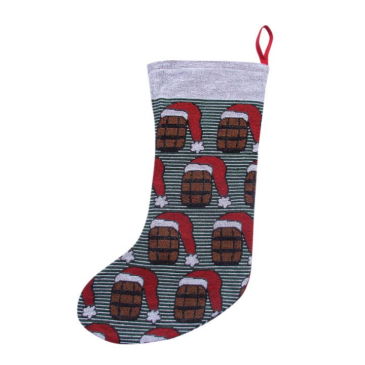 Grün gestreifte Bourbon-Strümpfe für den Großhandel von Barrel Down South