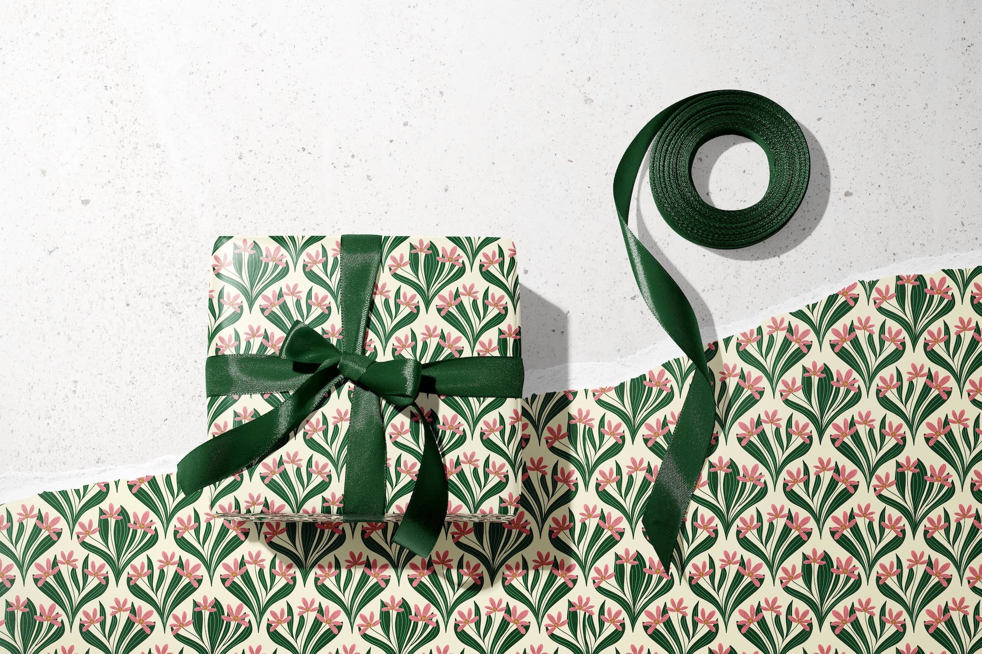 Rebecca Jane Woolbright - Wholesale Flat Wrap - Hello Friend Wrapping Paper Single | 1 Sheet, 20" x 29" 2