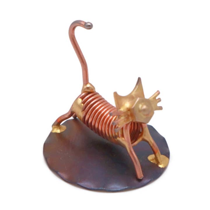 Cat Stretching for wholesale by Rock Creek Metal Craft