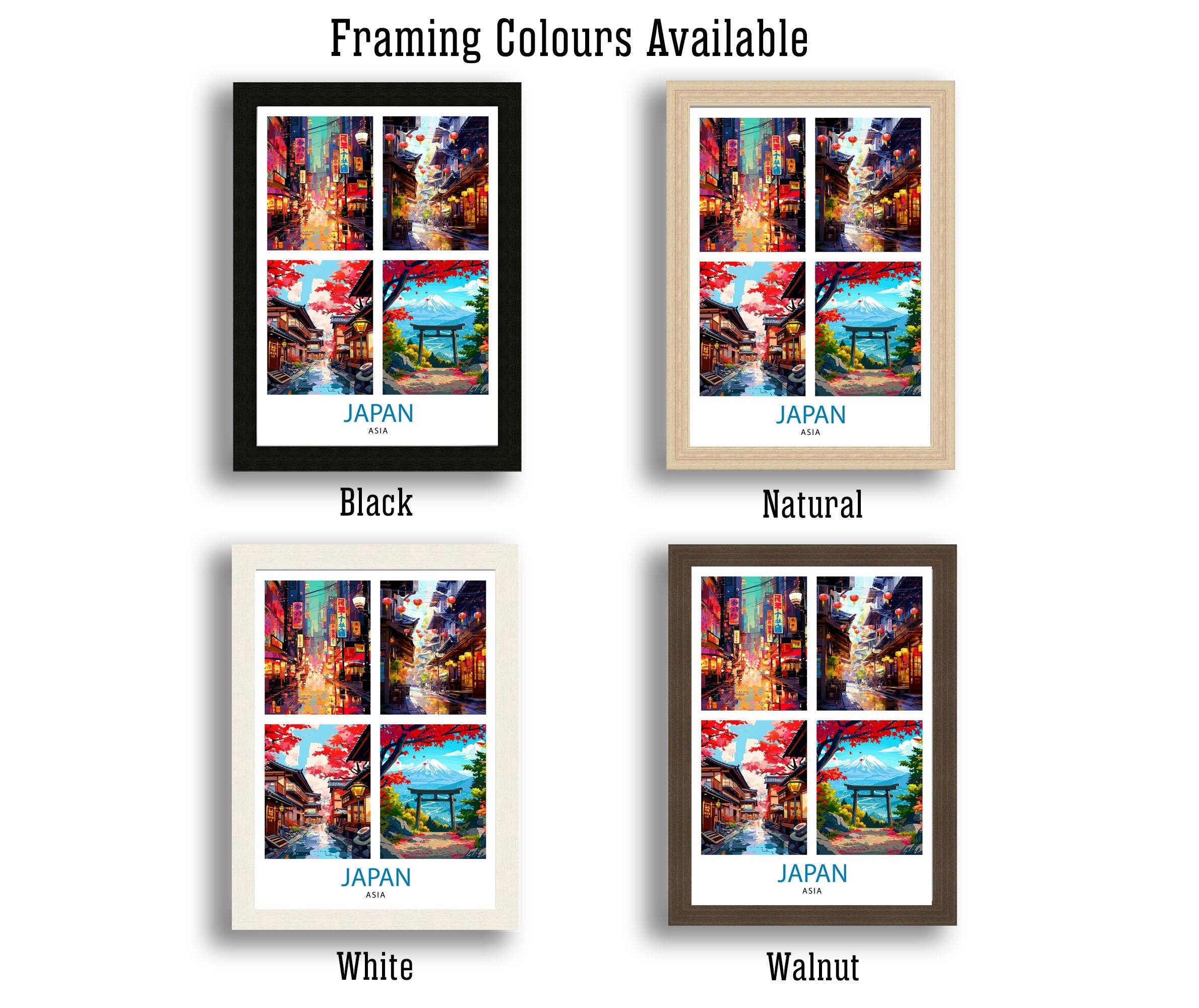 InkNPrintz – wholesale Art print – Japan Travel Poster6