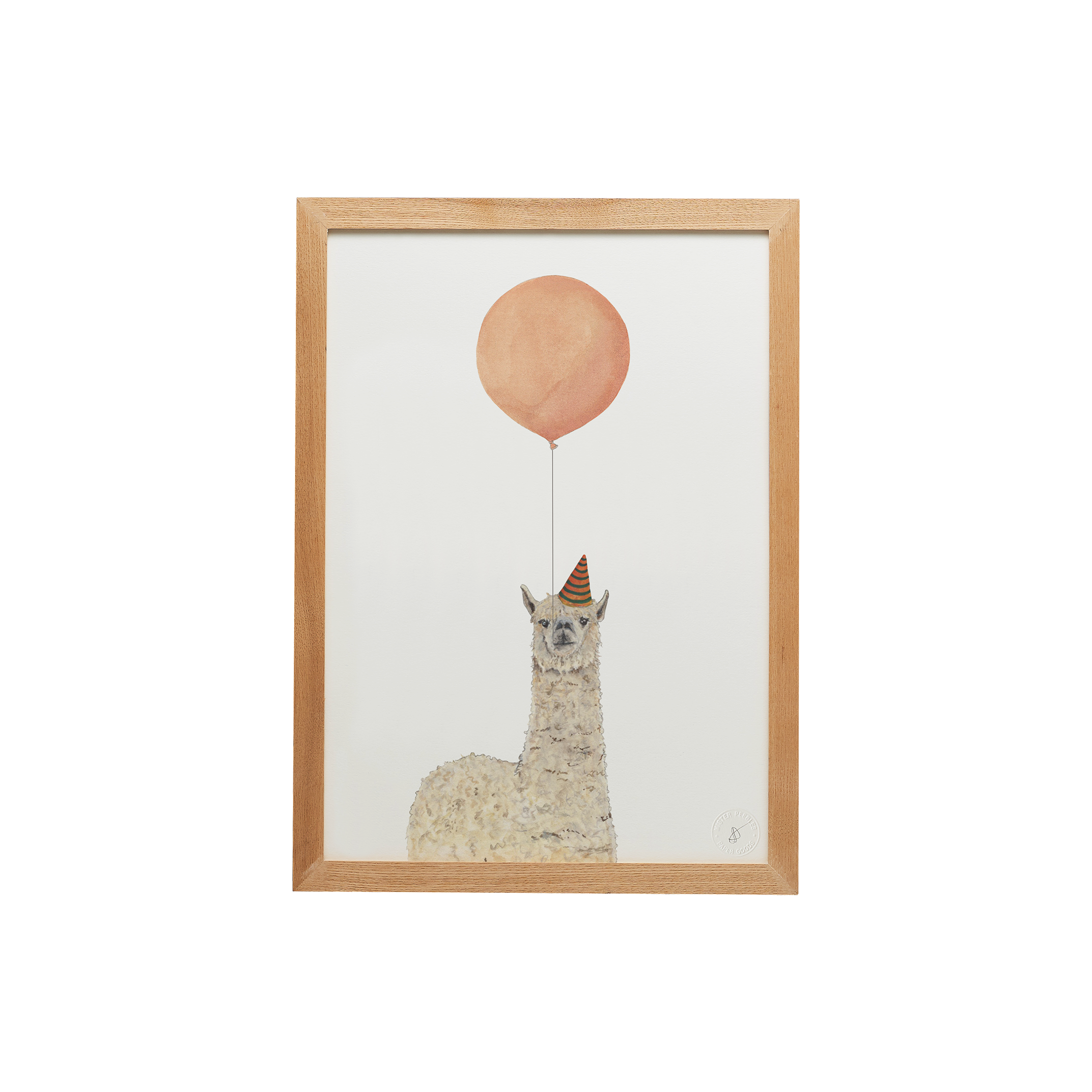 Mister Peebles - Venta al por mayor Ilustración - Animal Print globo - Llama2