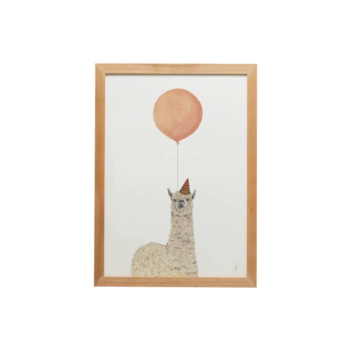 Mister Peebles - Wholesale Art Print - Balloon Animal Print - Llama2