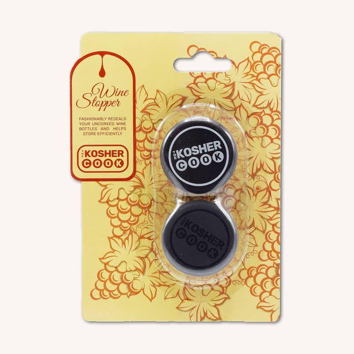 Wine Stoppers - 2 Pack for wholesale by Ner Mitzvah