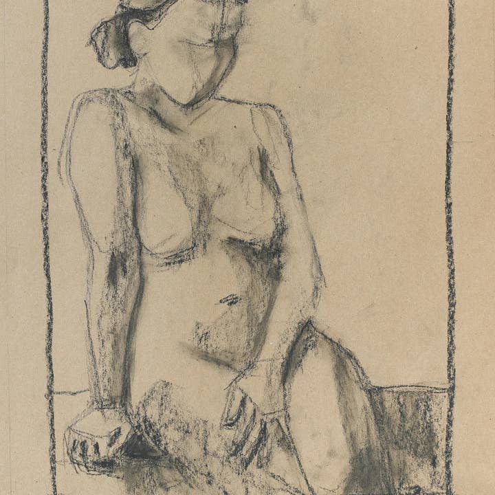 Katherine Corden Art - Wholesale Art Print - Figure Drawing V Print1