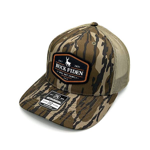 Shield Republic - Wholesale Trucker Hat - Men's - Buck Fiden Woven Patch Hat10