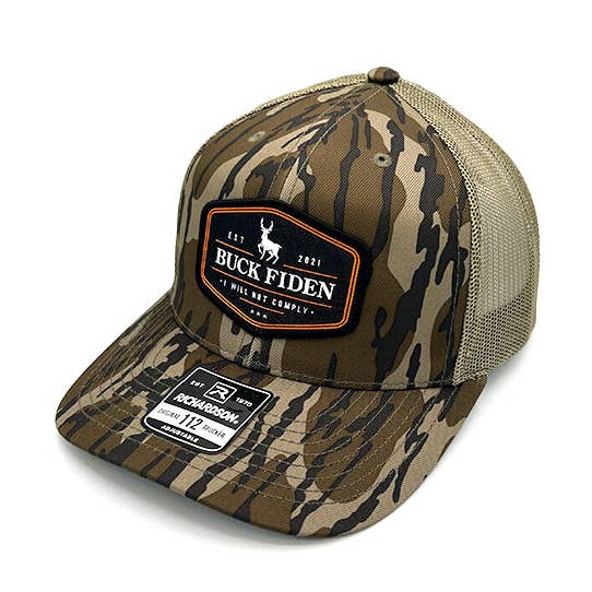 Shield Republic - Wholesale Trucker Hat - Men's - Buck Fiden Woven Patch Hat10