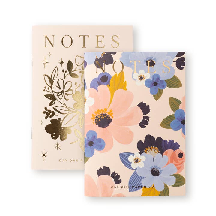 Pocket Notebooks, set of 2 - Aurélie for wholesale by Day One Paper Co.