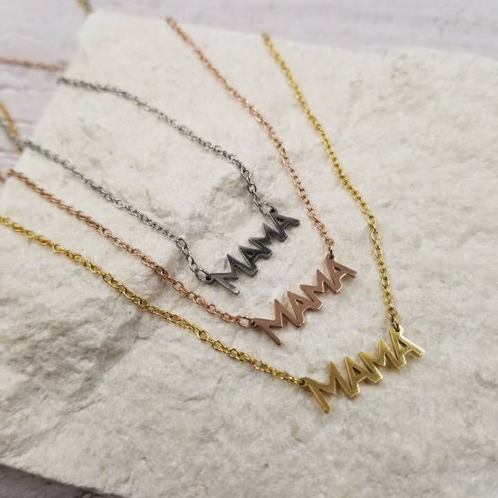 MAMA necklace for wholesale by Treasure Wholesale