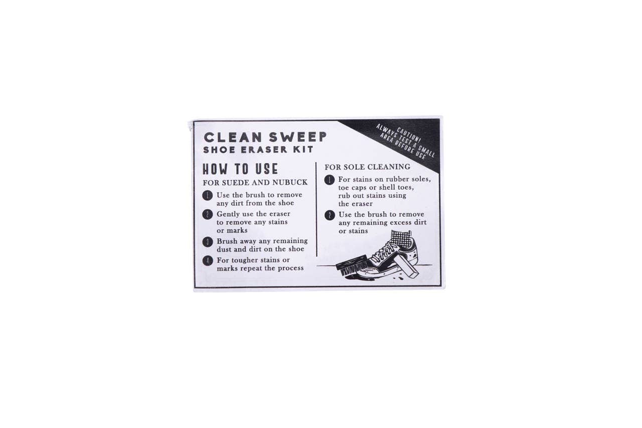 CGB Giftware - Wholesale Shoe Care Kits & Sets - Dapper Chap 'Clean Sweep' Shoe Eraser Kit2