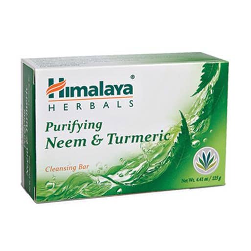 Ancientveda – Engroshandel Sæbestykke – Neem & gurkemeje beskyttende barsæbe (125 g)0