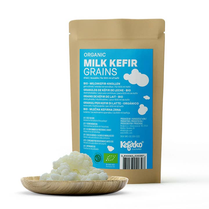ORGANIC MILK KEFIR GRAINS for wholesale by Kefirko