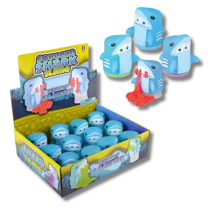Vakantie Decoratie Knijp Haai Slijm Kinderspeelgoed - Assorti voor wholesale door Pagdee Kids Juniors
