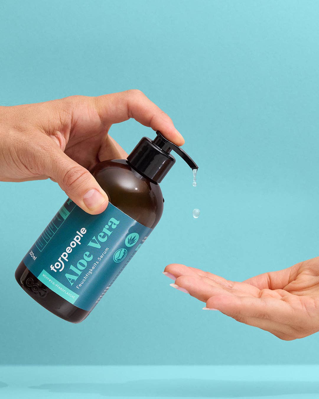 forpeople skincare GmbH - Wholesale Facial Serum/Concentrate - Aloe Vera Serum 99.6% - Pump Bottle4