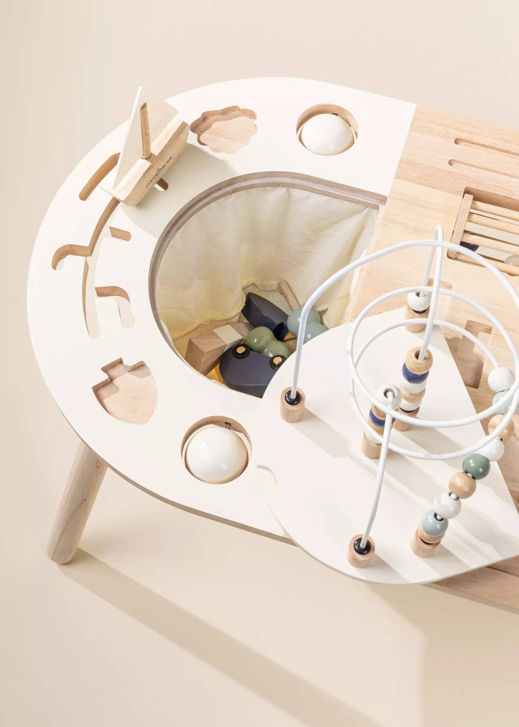 Coco Village - Vente Jouet en bois – enfant - Table d'activité en bois4