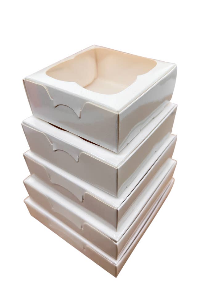 Window Gift Box - Display Packaging 5 sizes, 50 Pack for wholesale by Natto USA