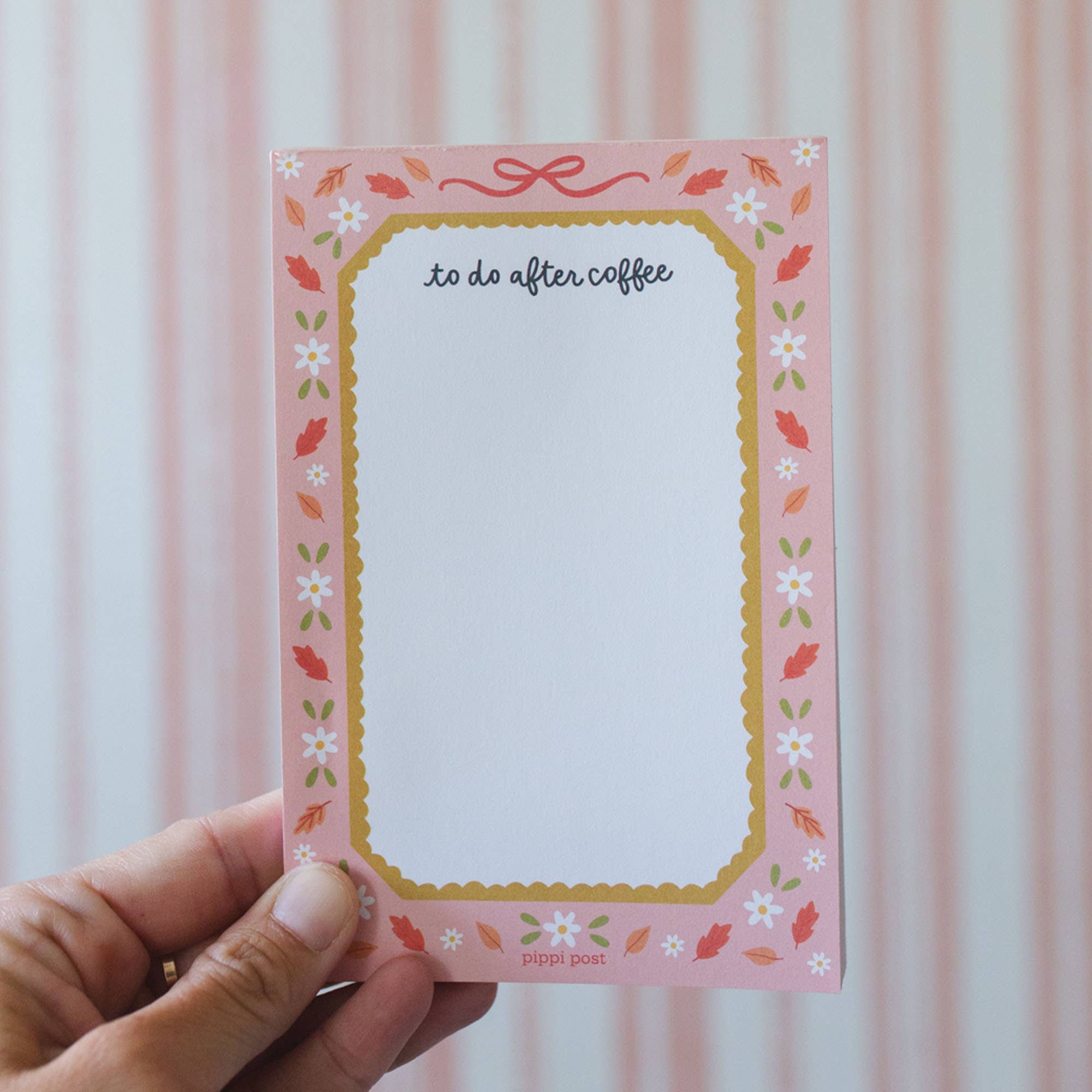Pippi Post - Wholesale Notepad - To Do After Coffee 4x6 Notepad2