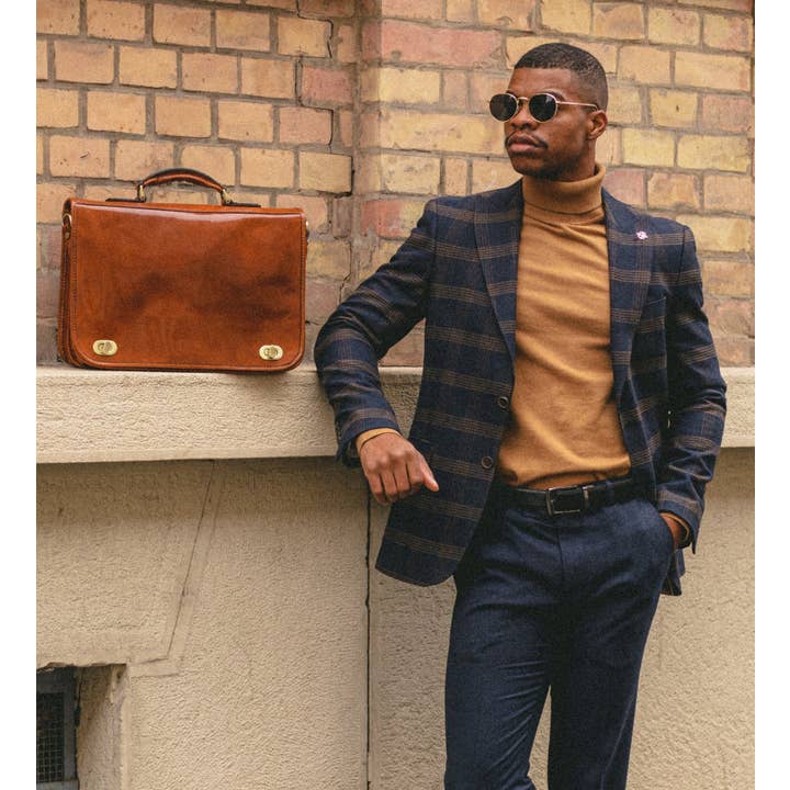 Time Resistance - Venta al por mayor Bolsa de portátil - Hombre - Maletín de Cuero para Portátil - Ilusiones27