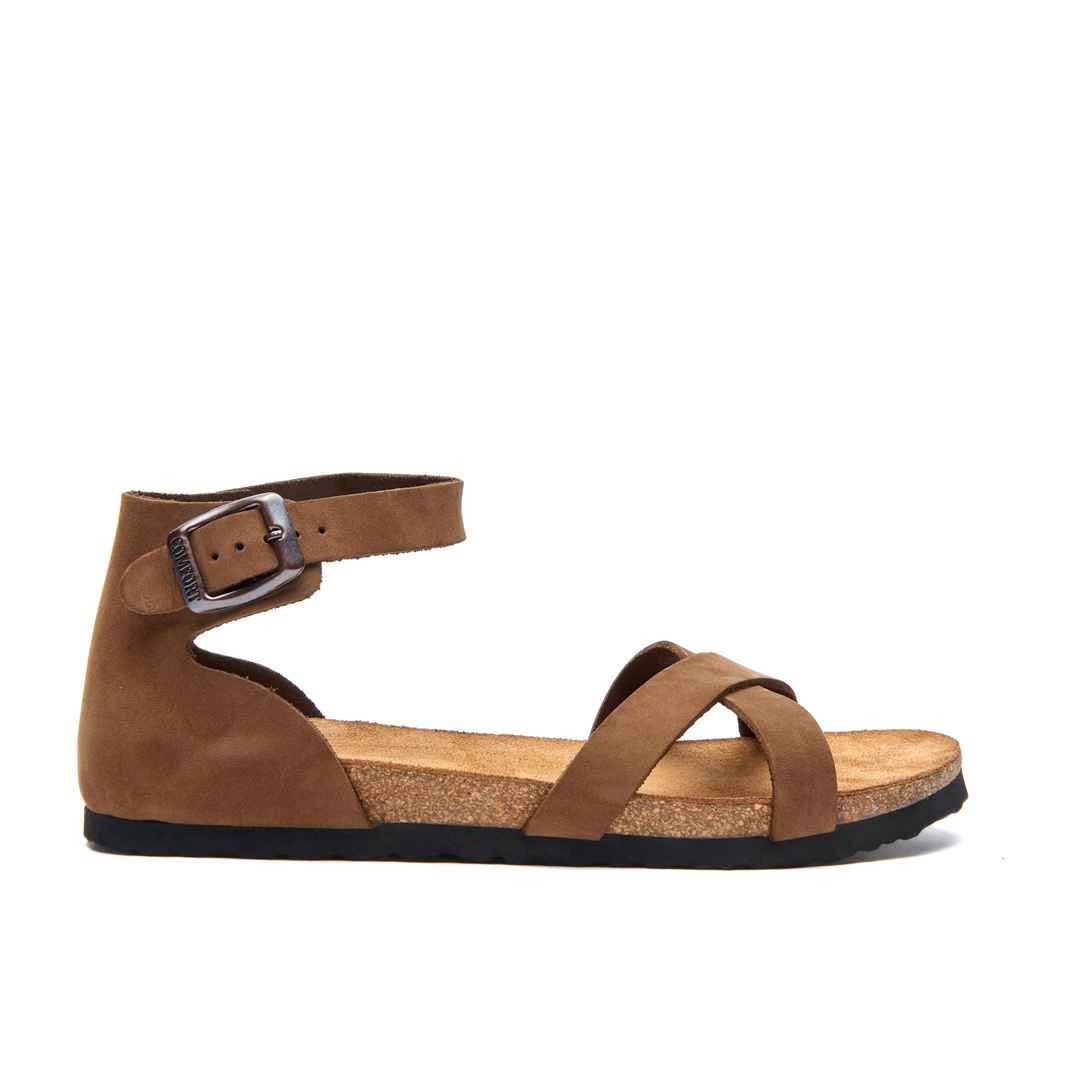 Comfortfusse - Wholesale Sandals - Women's - Milano - Genuine Leather Flat Sandals4