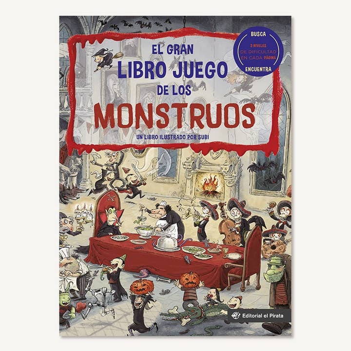 The Big Book Game of Monsters: Books in Spanish for wholesale by Editorial El Pirata