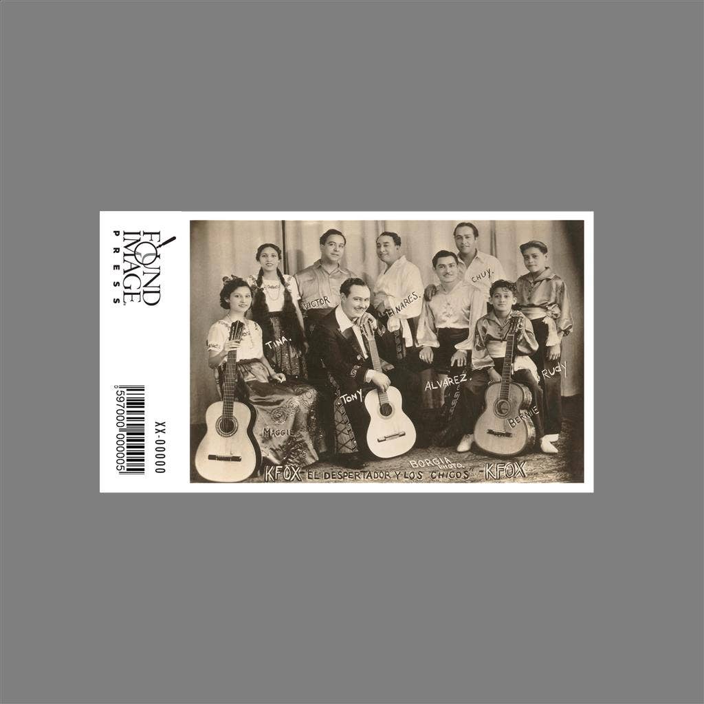 Found Image Press - Wholesale Sticker - Sticker AP-114 Latin Ensemble, El Despertador1