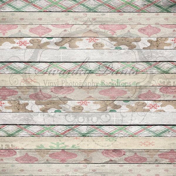 SWANKY PRINTS ORIGINAL 7 pies x 7 pies /madera antigua navideña para venta al por mayor de Swanky Prints