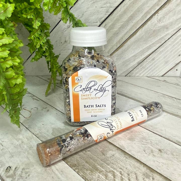 Calla Lily Cosmetics - Wholesale Bath salts - Sweet Simplicity Soak Bath Salts