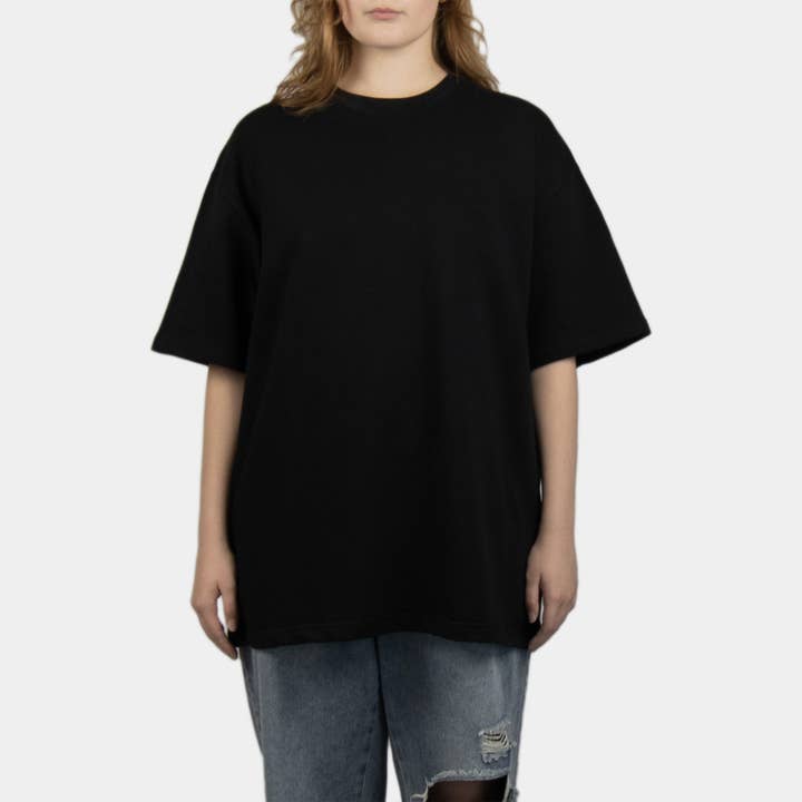 Casuals | T-shirt med tung oversize pasform for engroshandel hos Texponto