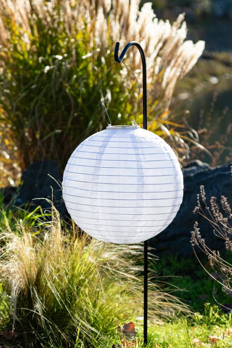 Allsop Home & Garden - Wholesale Outdoor/Lawn Light - Soji Original 12" Globe Solar Lantern - White11