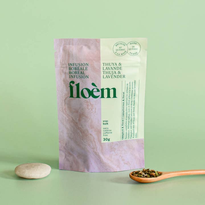 Nordic Herbal Tea - Thuya & Lavender for wholesale by Floèm
