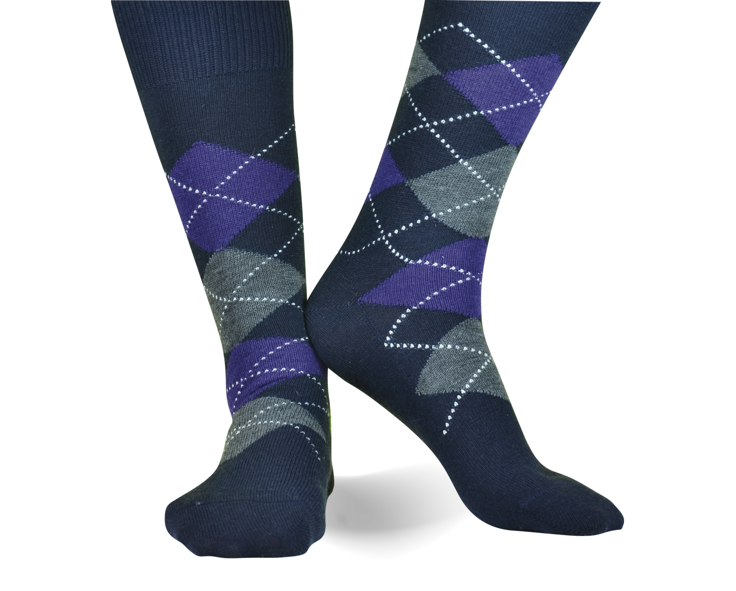 ELL & Atty - Wholesale Socks - Men's - Superwash Merino Wool - Argyle2