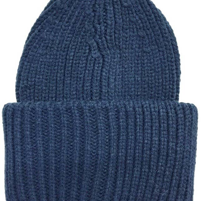 Olive & Pique - Wholesale Beanie - Women's - Oversized Chunky Ribbed Knit Cuffed Unisex Beanie