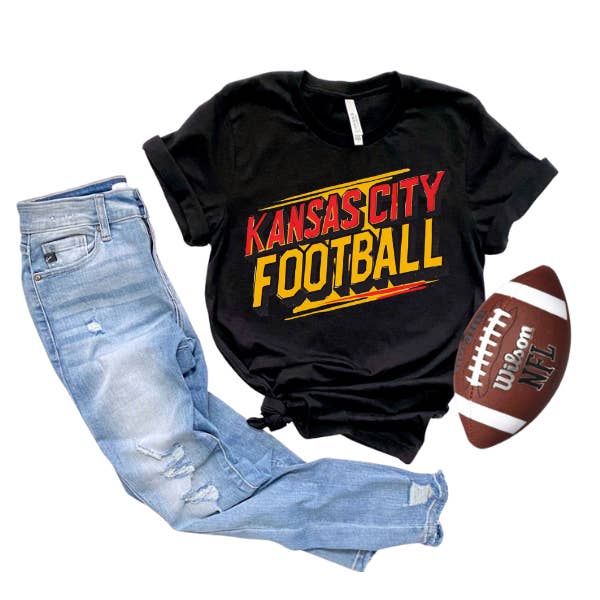 Kansas City Football pour la vente par Farmtown Printing Company