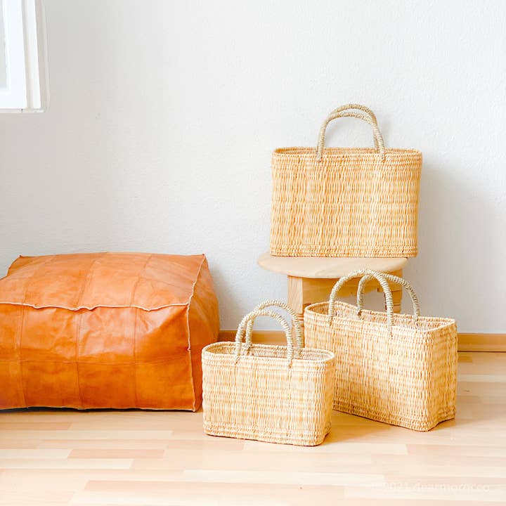 French market basket // Moroccan / Essaouira LMS set for wholesale by dear Morocco