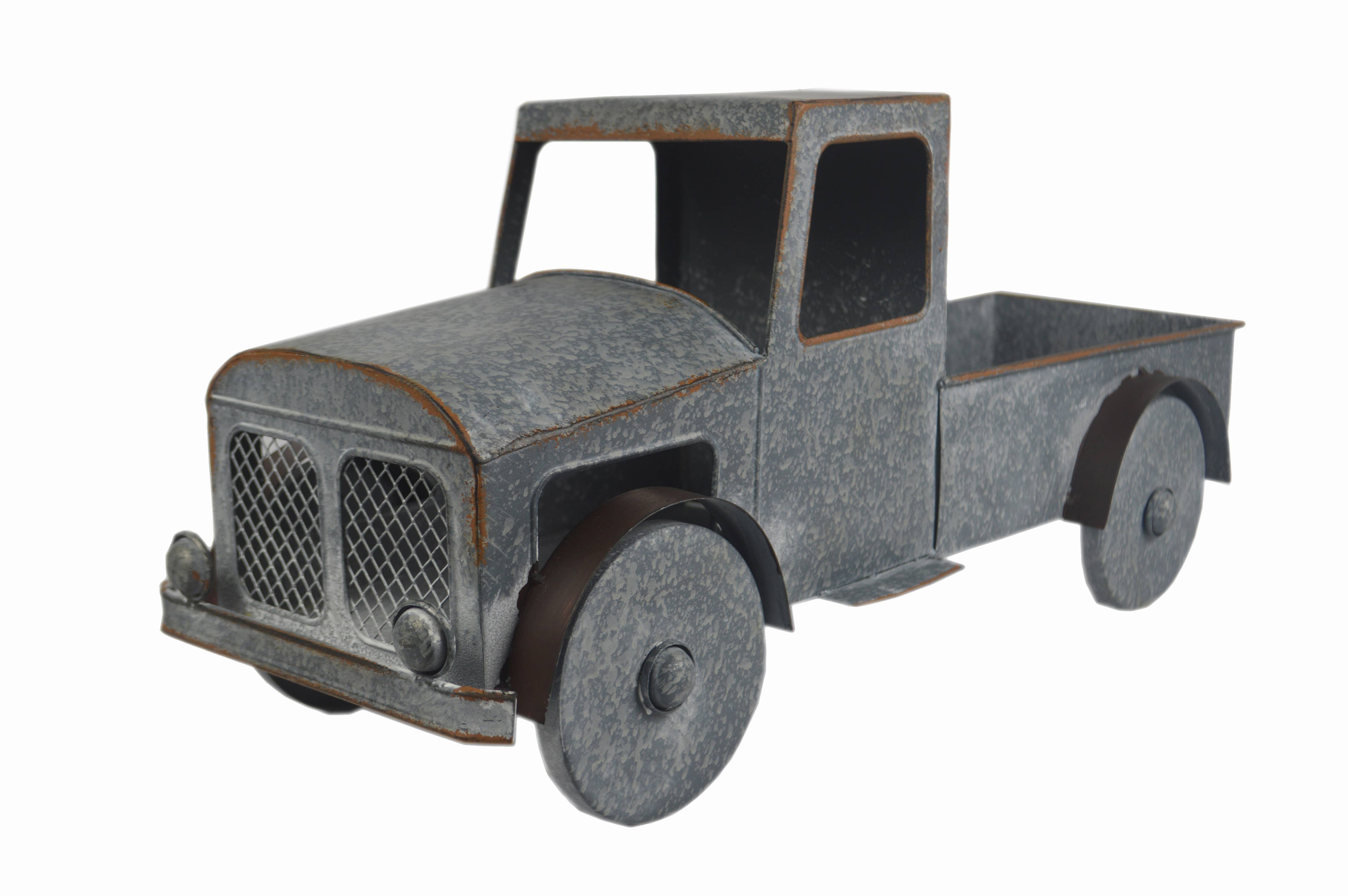 Galt International Company - Wholesale Outdoor Ornament/Decor - Rustic Metal Pickup Truck Outdoor Ornament/Decor0
