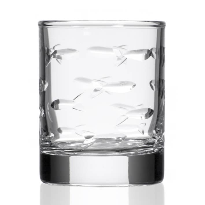 Rolf Glass – Copo/caneca por atacado – Vela Votiva 2,5" Escola de Peixes // Copo de Shot0