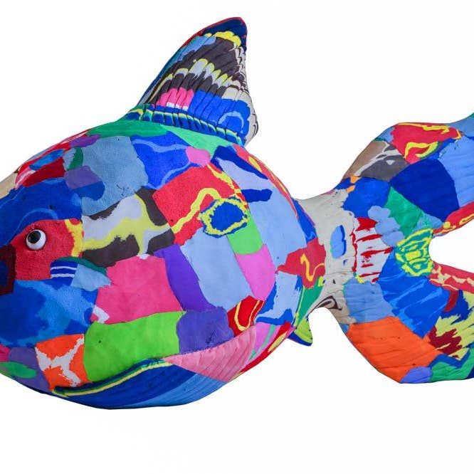 Ocean Sole - Wholesale Sculpture - Reef Fish Flip Flop Sculpture - Wholesale