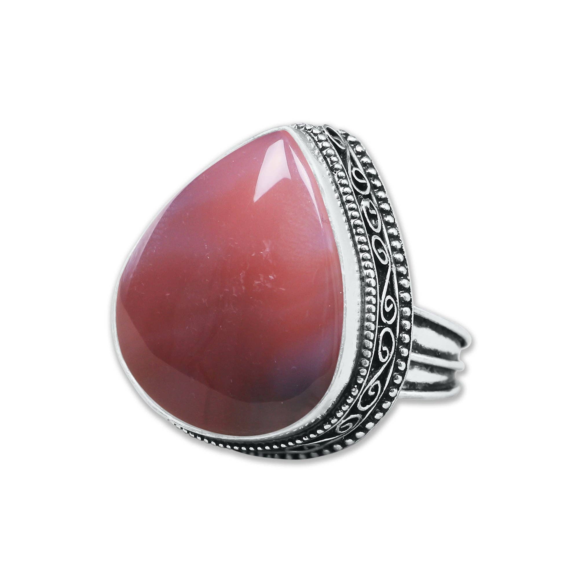 Handmade Jewels – wholesale Cocktail/statement ring – Artisanal Silver-Plated Statement Rings – Assorted Gemstones with Designer Bands (US Sizes 6–10, Non-Adjustable)18