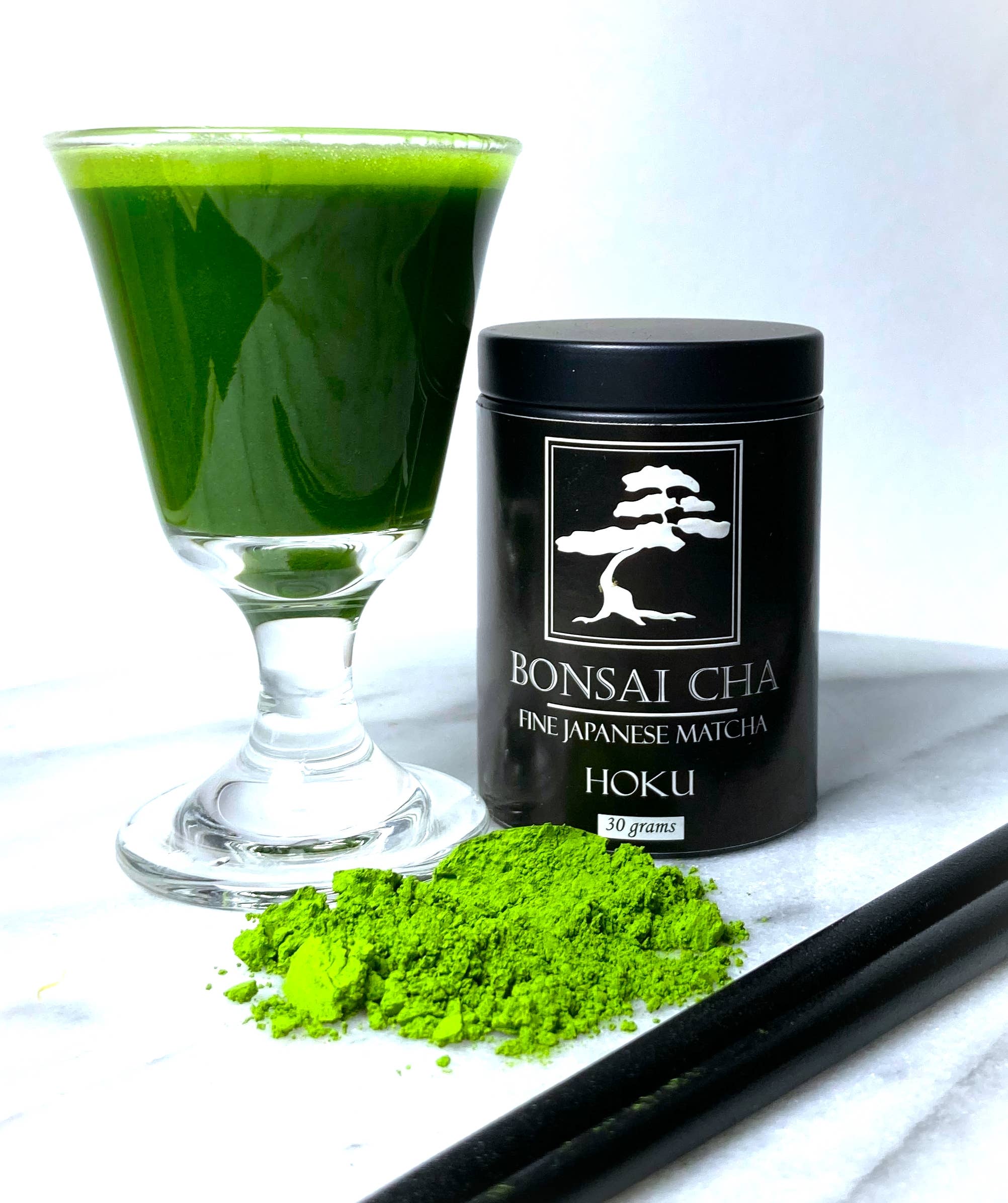 Bonsai Cha - Wholesale Health/Detox Tea - Hoku Superior Ceremonial Grade Matcha Green Tea2