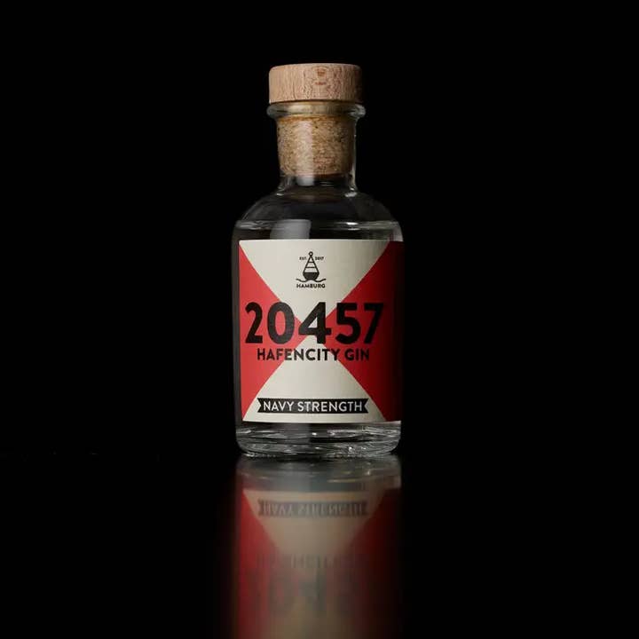 20457 Hafencity Gin Navy Strength 57% Vol. 5CL Mini für den Großhandel von Spirit of Hafencity