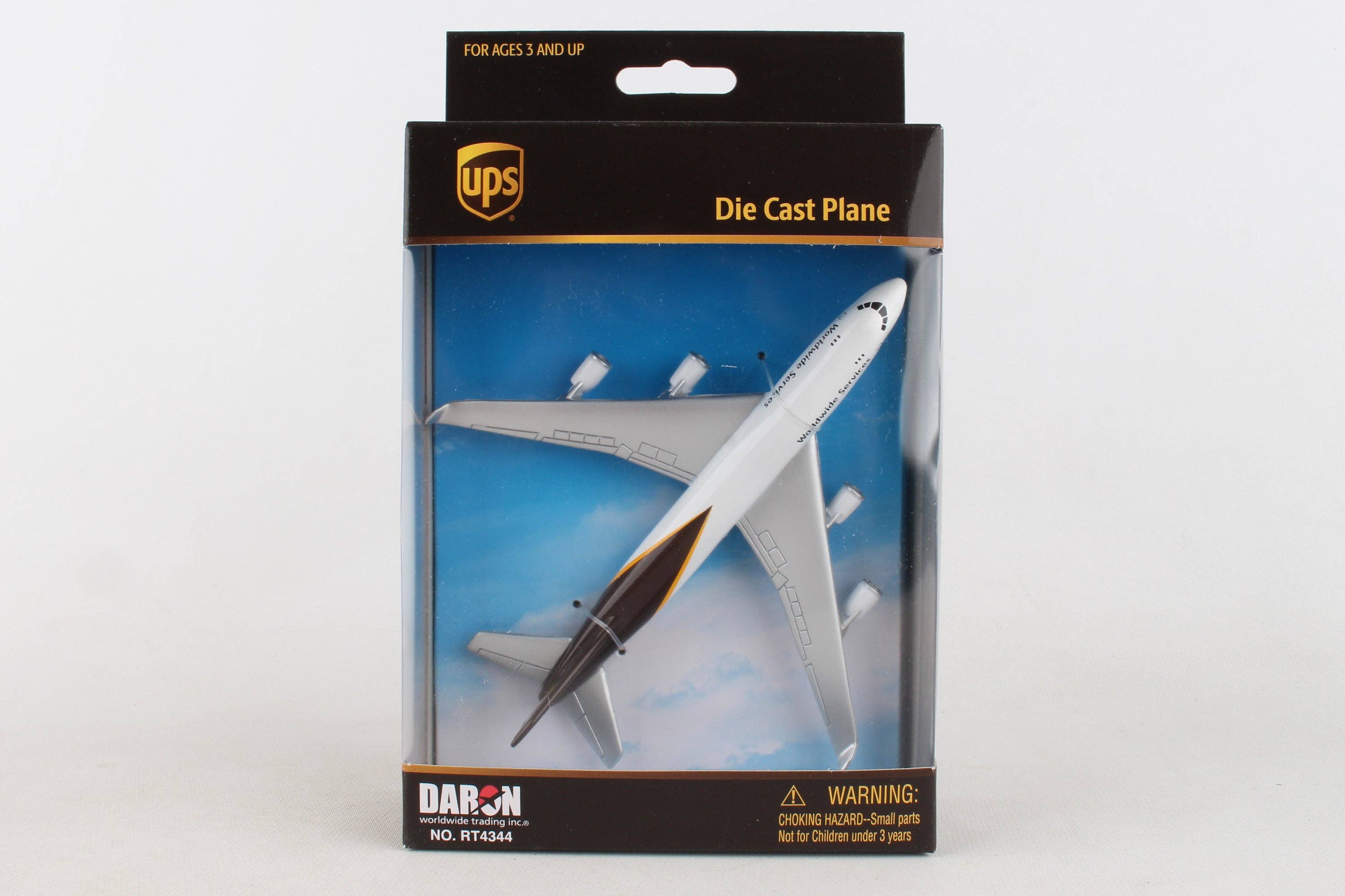 Daron Worldwide Trading - Wholesale Toy Plane - Kids - RT4344 UPS Single Plane by Daron Toys2