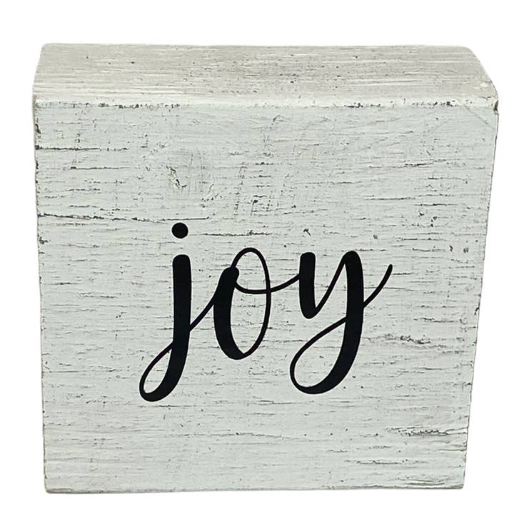 Joshua Jar - Wholesale Sign - Joy Wood Sign