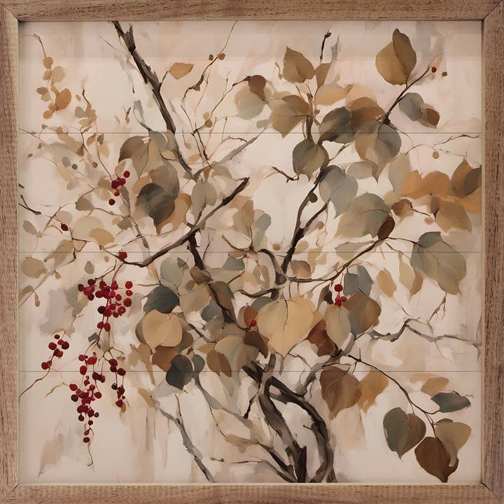 Red Berries On Branch for wholesale by Kendrick Home