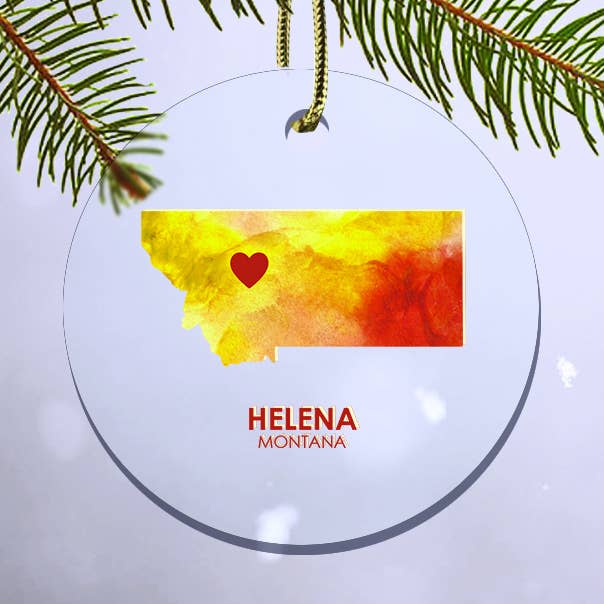 State Ornaments for wholesale by 9th Letter Press