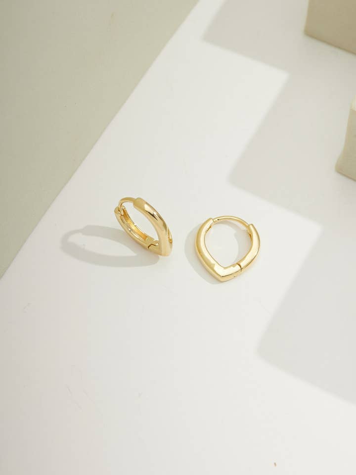 Wholesale Jewelry Sweetheart Huggies | Fast Shipping for wholesale by Bossaglam Jewelry