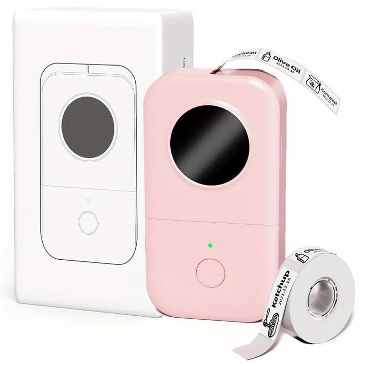 Modpopdeco - Vendita all'ingrosso Utensili per artigianato - Stampante di Etichette Mini Portatile 12x40mm Phomemo D30 Senza Inchiostro Etichettatrice Portatile per Barattoli Cucina Abbigliamento Gioielli Smartphone Tablet1