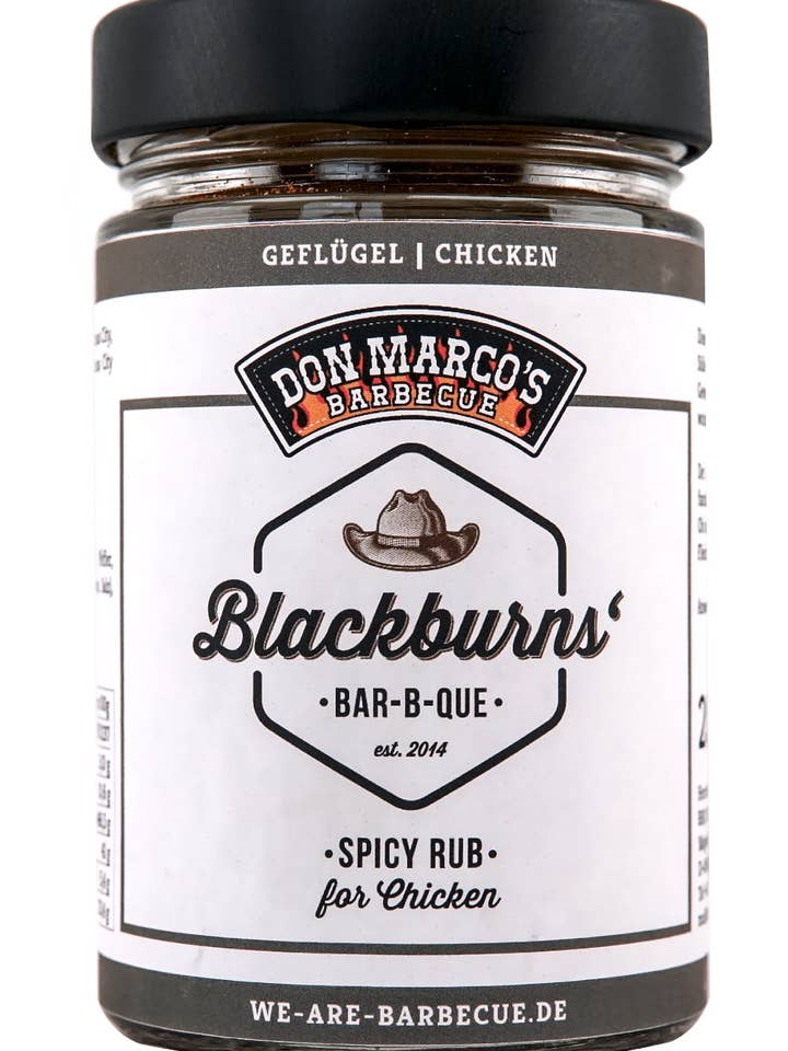 Blackburn's Spicy Rub For Chicken for wholesale by Don Marco's Barbecue