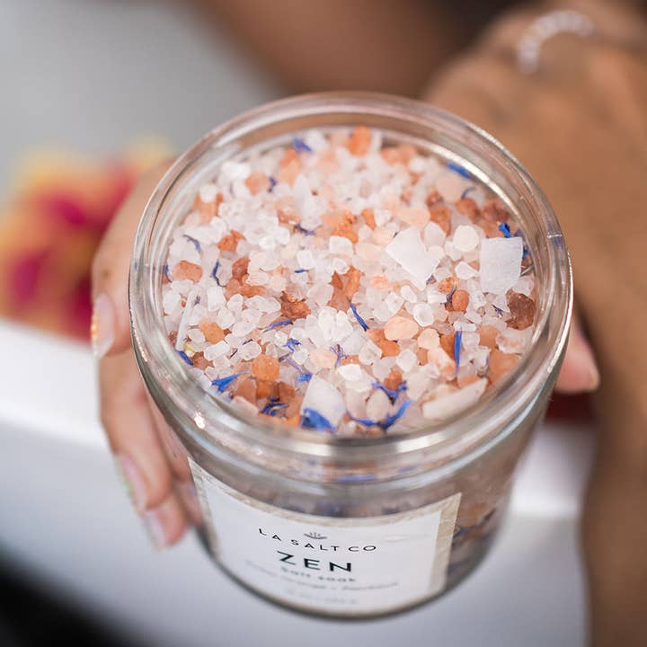 Los Angeles Salt Company – wholesale Bath soak/milk – Zen Salt Soak 16oz