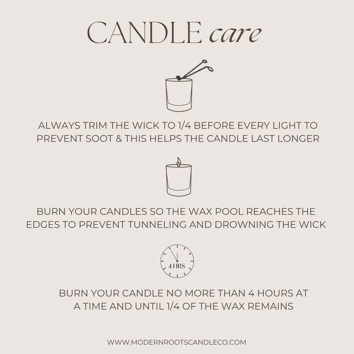 Modern Roots Candle Co. - Wholesale Jar/Filled Candle - Glorify | Orchid Blooms & Sea Salt | 9 oz. Soy Candle5